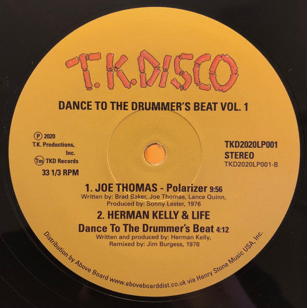 Various : Dance To The Drummer's Beat (Block Party Jams And Breakbeats From The TK Disco Vaults) (Vol. 1)  (2x12", Comp)