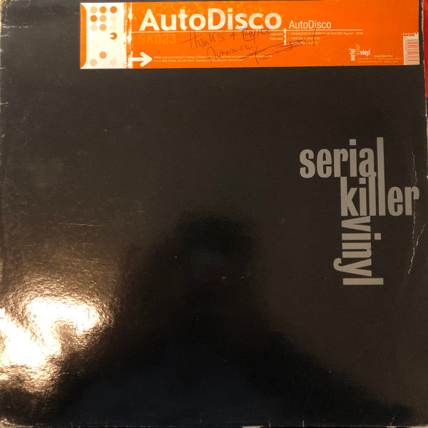 Autodisco : Autodisco (12")