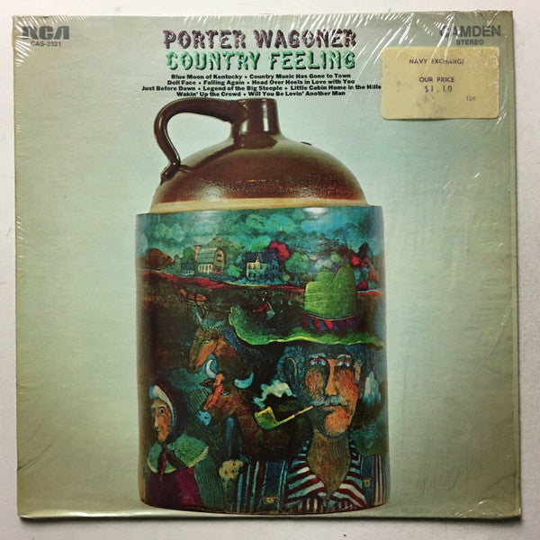 Porter Wagoner : Country Feeling (LP, Comp, RM)