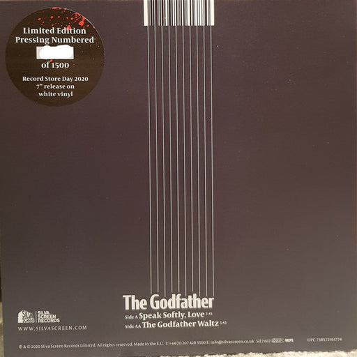 The City of Prague Philharmonic Orchestra : The Godfather (7", RSD, Ltd, Num)