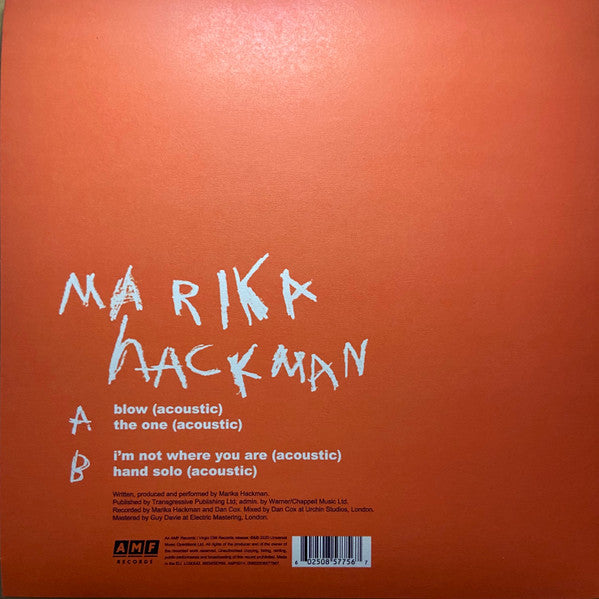 Marika Hackman : Any Human Friend (Acoustic EP) (10", EP, RSD)