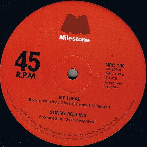 Sonny Rollins : Harlem Boys (12")