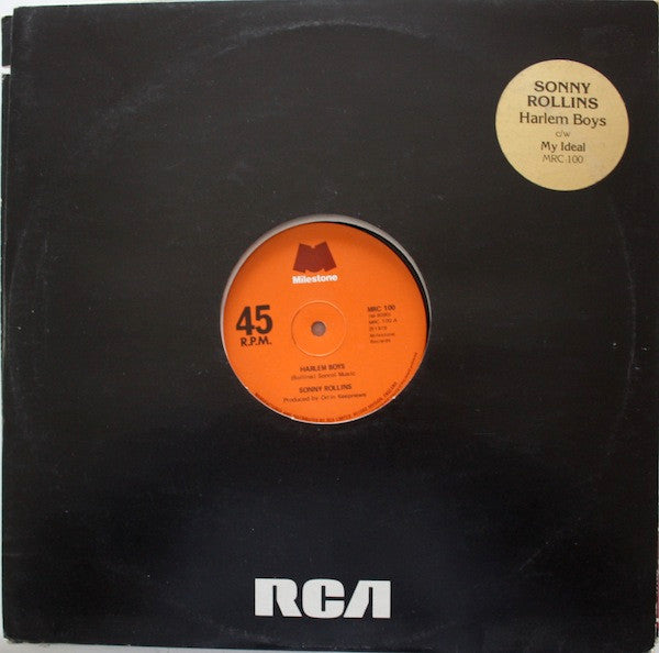 Sonny Rollins : Harlem Boys (12")