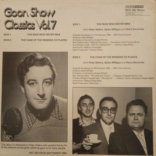 The Goons : Goon Show Classics Vol. 7 (LP, Mono)