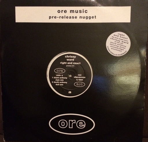 Chrissy Ward : Right And Exact (2x12", Ltd, Promo)