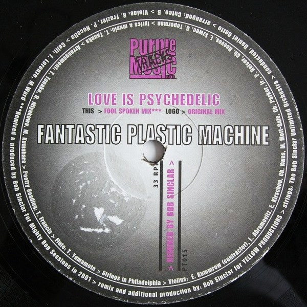 Fantastic Plastic Machine : Love Is Psychedelic (12")