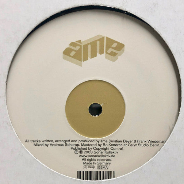 Âme : Sarari / Hydrolic Dog (12")