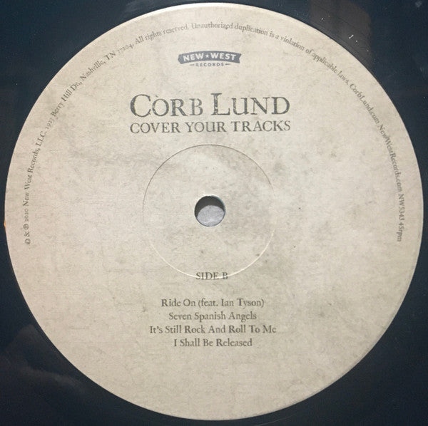 Corb Lund : Cover Your Tracks (12", EP, RSD, Ltd, Dee)