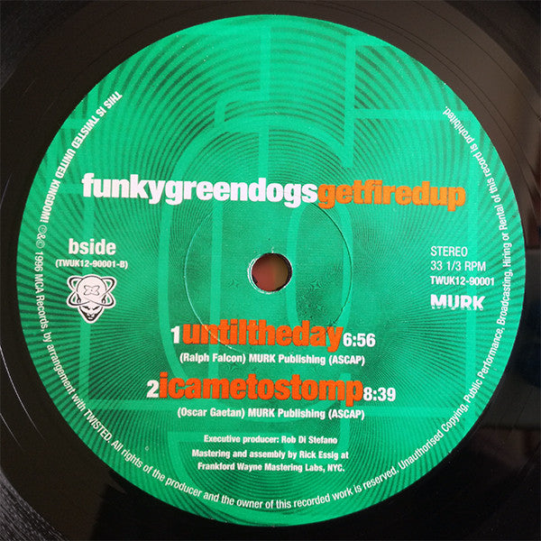 Funky Green Dogs : Get Fired Up (2xLP)