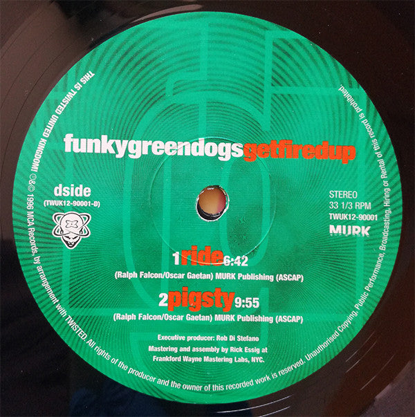 Funky Green Dogs : Get Fired Up (2xLP)