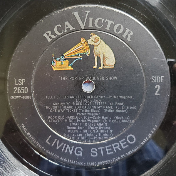 Porter Wagoner : The Porter Wagoner Show (LP, Album, Ind)