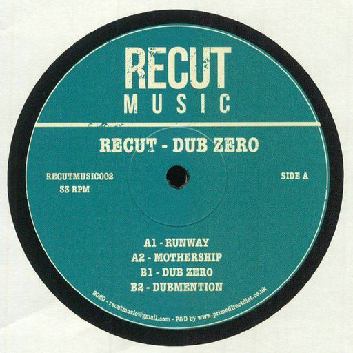 Recut : Dub Zero (12")