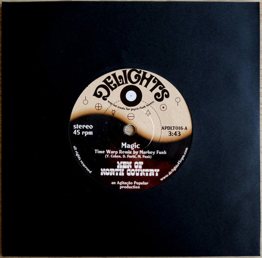 Men Of North Country, 3421, Markey Funk : Magic + Sparks (7", Single)