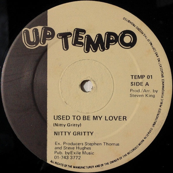 Nitty Gritty : Used To Be My Lover (12")