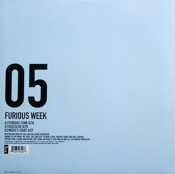 Gile : Furious Week (12")