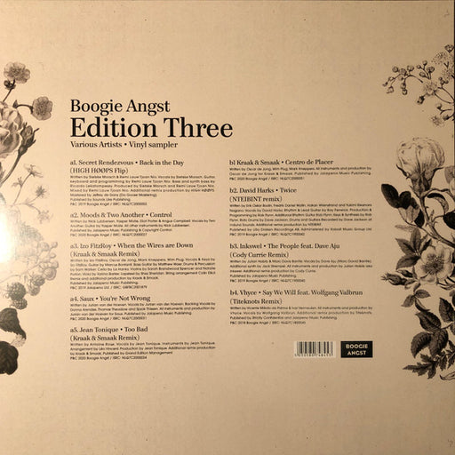 Various : Boogie Angst Edition Three (LP, Comp)