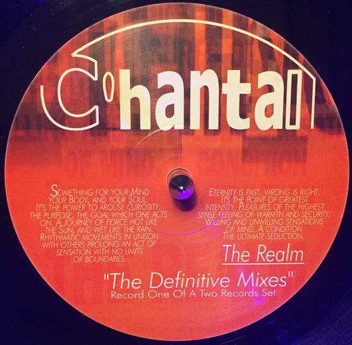 C'hantal : The Realm - The Definitive Mixes EP (Part 1) (12", EP)