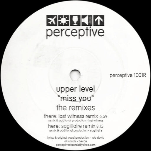 Upper Level : Miss You (The Remixes) (12")