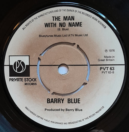 Barry Blue : Tough Kids (7", Single, Promo)