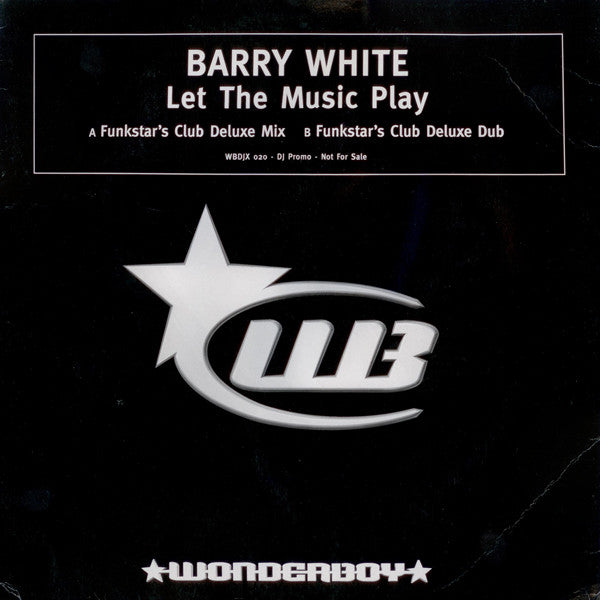 Barry White : Let The Music Play (12", Promo)