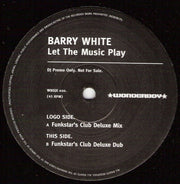 Barry White : Let The Music Play (12", Promo)