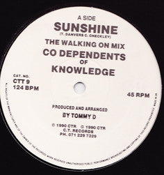 Co Dependents Of Knowledge : Sunshine (12")