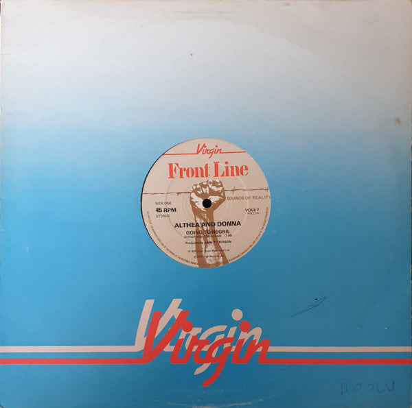 Althea & Donna : Going To Negril  (12")