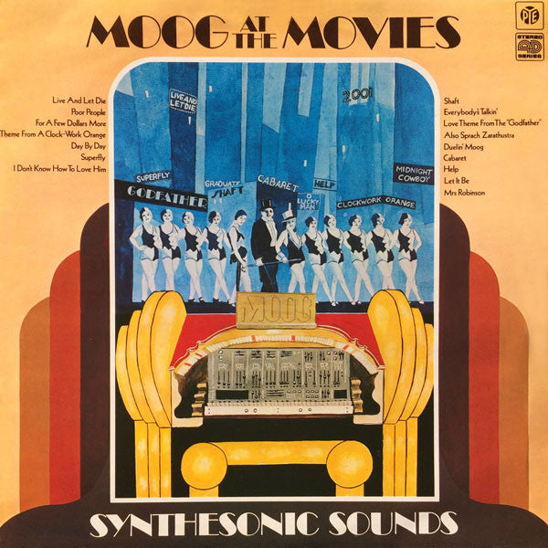 Synthesonic Sounds : Moog At The Movies (LP)
