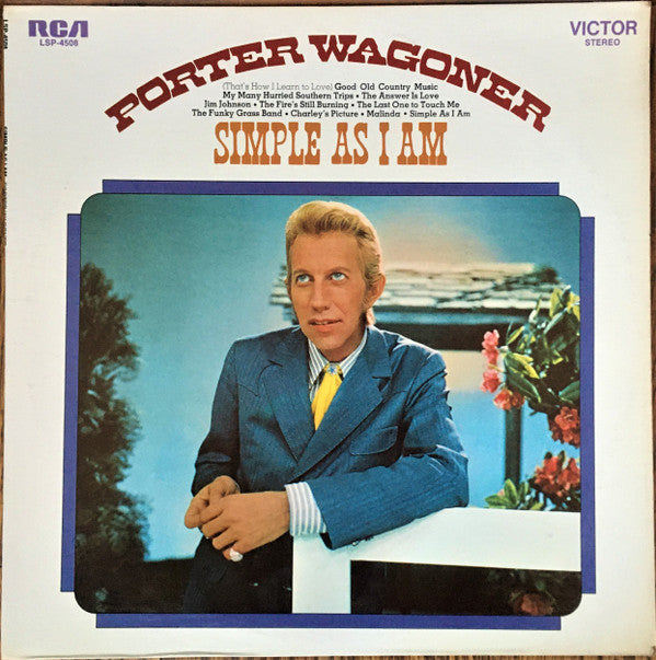 Porter Wagoner : Simple As I Am (LP, Album, Roc)