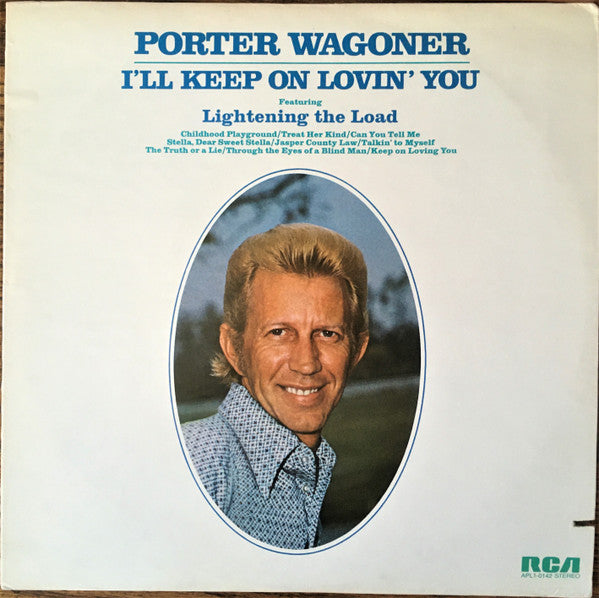 Porter Wagoner : I'll Keep On Lovin' You (LP, Album, Hol)