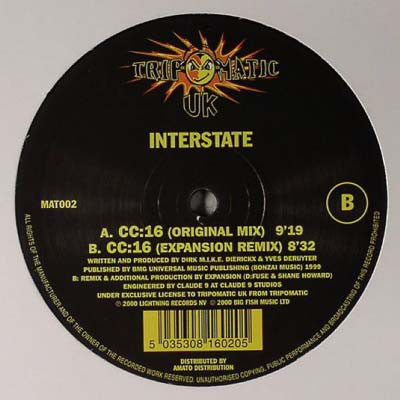 Interstate (4) : CC16 (12")