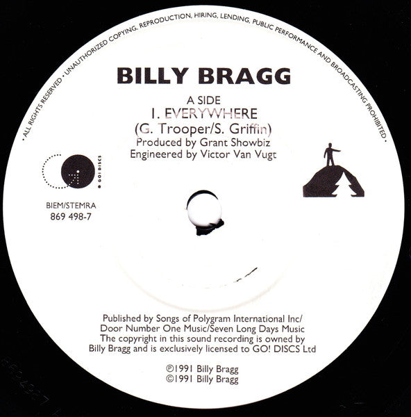 Billy Bragg : Don't Try This At Home (8x7", Single + Box, Album)