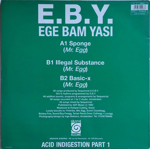 E.B.Y.* : Acid Indigestion Part 1 (12")