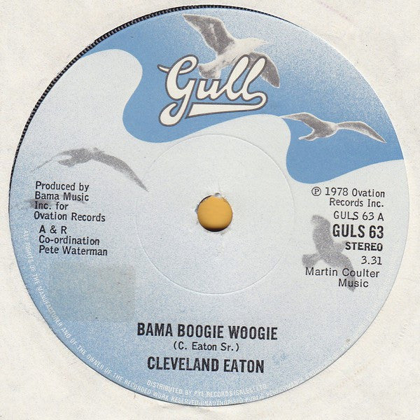 Cleveland Eaton : Bama Boogie Woogie (7")
