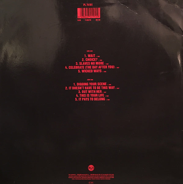 The Blow Monkeys : Choices - The Singles Collection (LP, Comp)