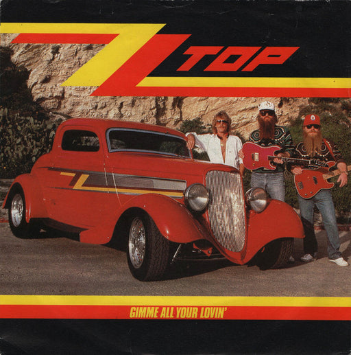 ZZ Top : Gimme All Your Lovin' (7", Single, Blu)