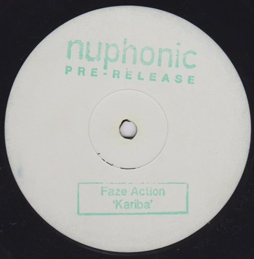 Faze Action : Kariba (12", W/Lbl, Sta)