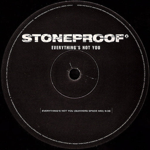 Stoneproof : Everything's Not You (12", S/Sided, Promo)