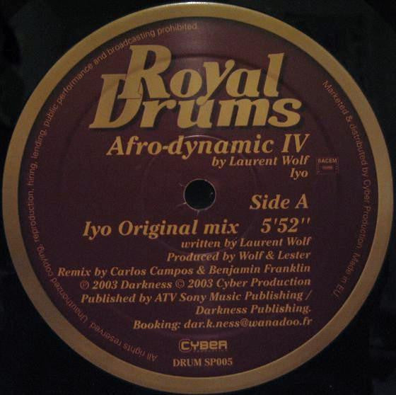 Afro-Dynamic IV* By Laurent Wolf : Iyo (12")