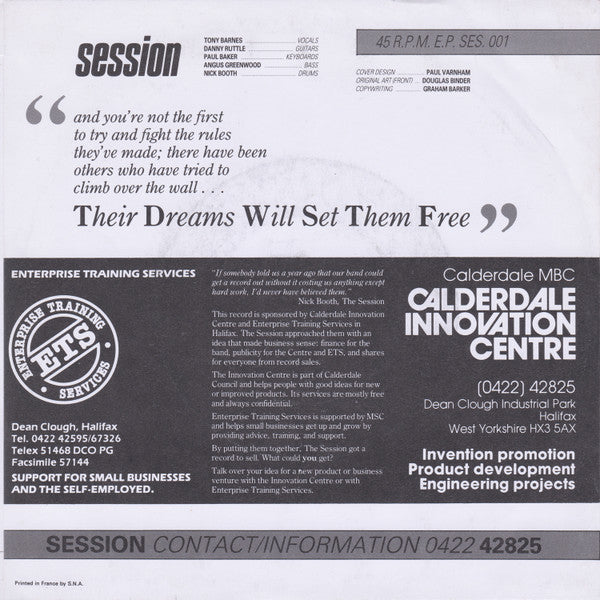 Session* : Another Kind Of Life...? (7", EP)