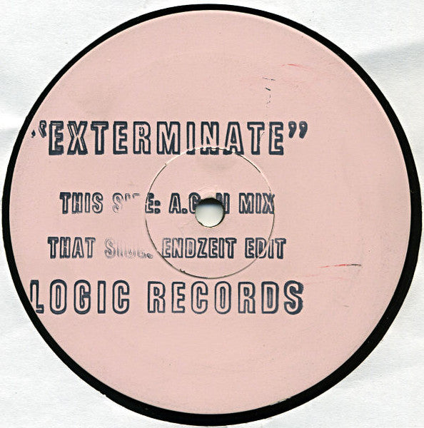 Snap! : Exterminate (12", Promo, W/Lbl)