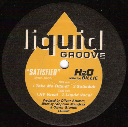 H2O Featuring Billie : Satisfied (12")