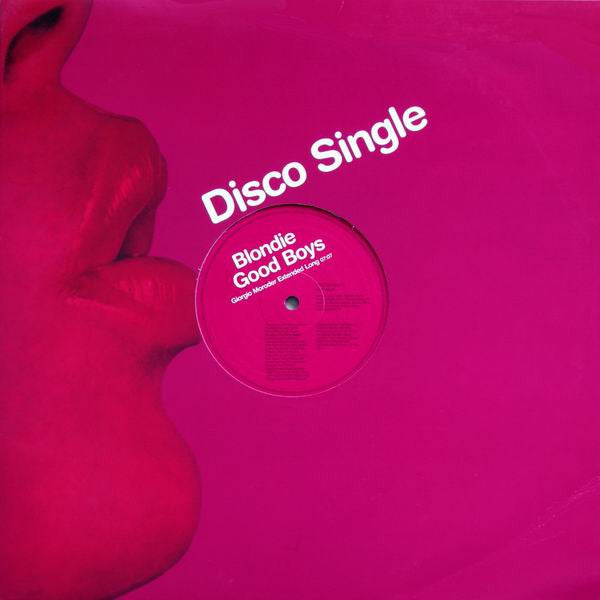 Blondie : Good Boys (12", Promo)