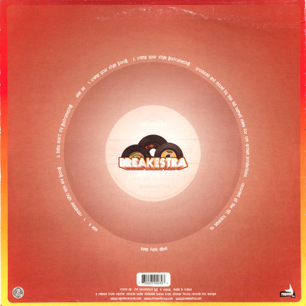Breakestra : Remember Who You Are · Cramp Your Style · Baby Don't Cry (12")