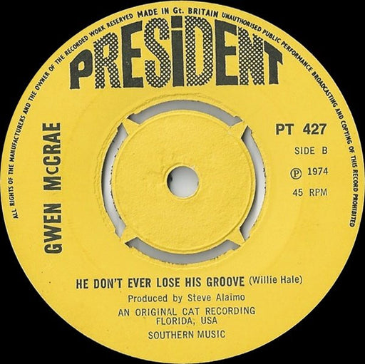 Gwen McCrae : Move Me Baby (7", Single)