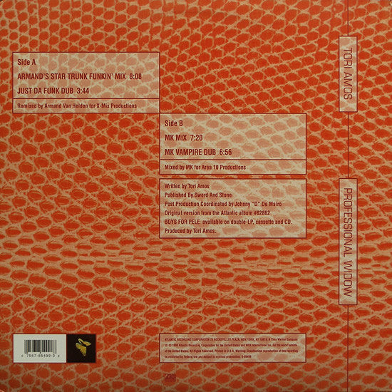 Tori Amos : Professional Widow (12", Single)