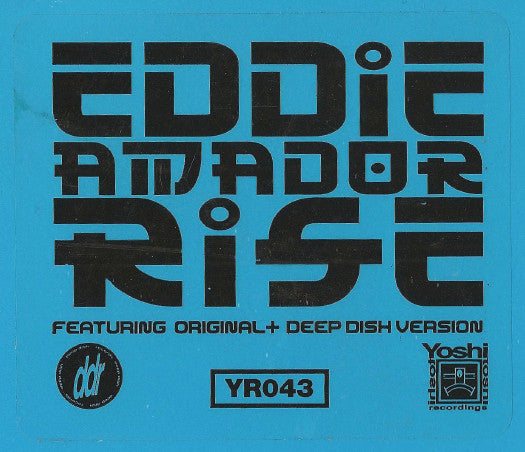 Eddie Amador : Rise (12")