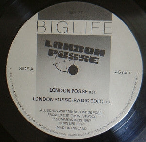 London Posse : London Posse (12", Single)