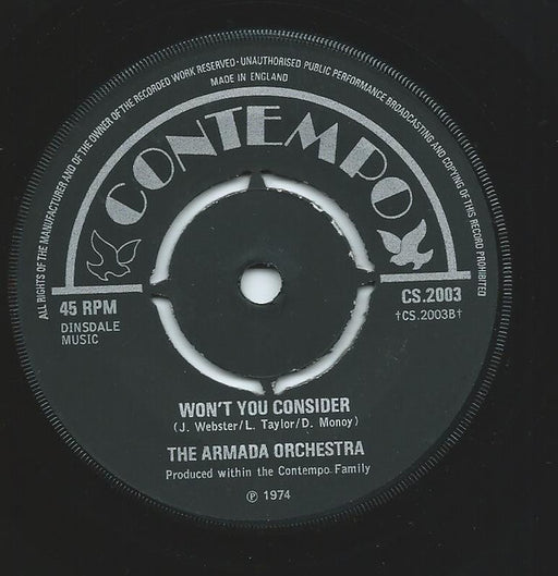 The Armada Orchestra : Do Me Right  (7", Fou)