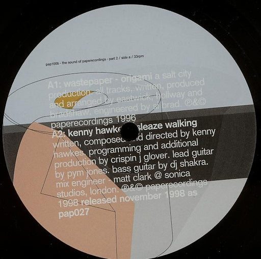 Various : The Sound Of Paperecordings - Part 2 (12")